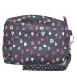 Preview: Handtasche Patchwork Kosmetiktasche Geldbörse navy Herz
